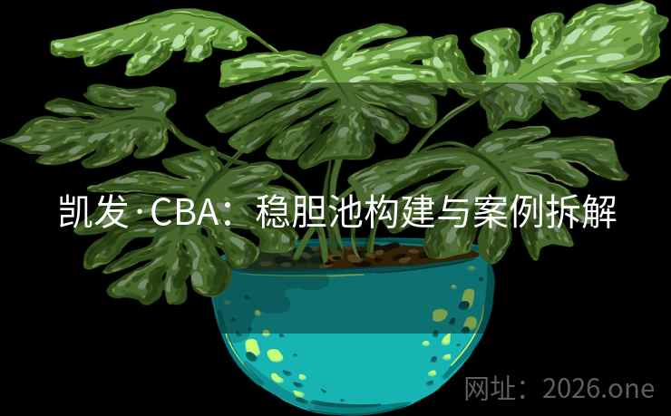 凯发·CBA:稳胆池构建与案例拆解